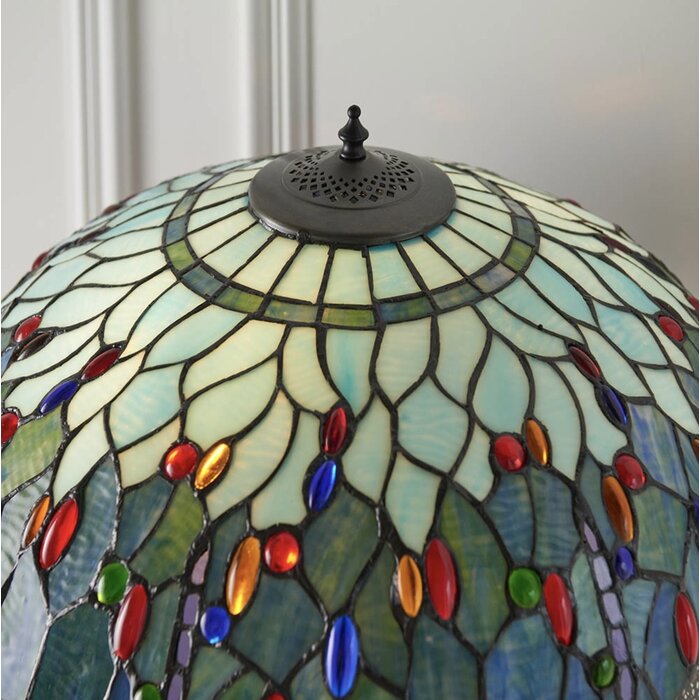 Dragonfly Blue - Tiffany Floor Lamp