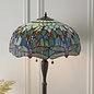 Dragonfly Blue - Tiffany Floor Lamp