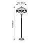 Dragonfly Blue - Tiffany Floor Lamp