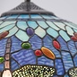 Dragonfly Blue - Tiffany Medium 3 Light Pendant Ceiling Light