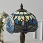 Dragonfly Blue - Tiffany Mini Table Lamp