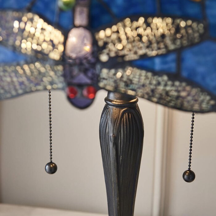 Dragonfly Blue - Tiffany Medium Table Lamp