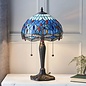 Dragonfly Blue - Tiffany Small Table Lamp