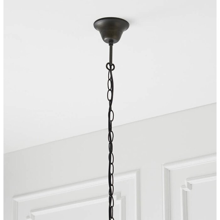 Dragonfly Blue - Tiffany Large 3 Light Pendant Ceiling Light