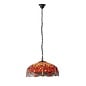 Dragonfly Flame - Tiffany Large 3 Light Pendant Ceiling Light