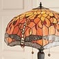 Dragonfly Flame - Tiffany Floor Lamp