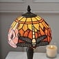 Dragonfly Flame - Tiffany Mini Table Lamp