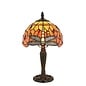 Dragonfly Flame - Tiffany Mini Table Lamp