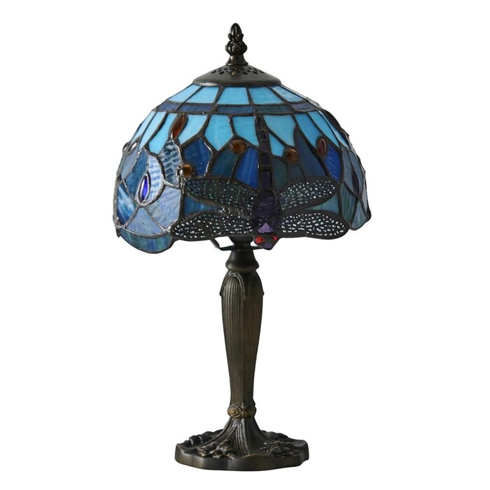 Dragonfly Blue - Tiffany Mini Table Lamp