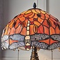 Dragonfly Flame - Tiffany Small Table Lamp