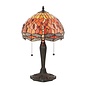 Dragonfly Flame - Tiffany Small Table Lamp