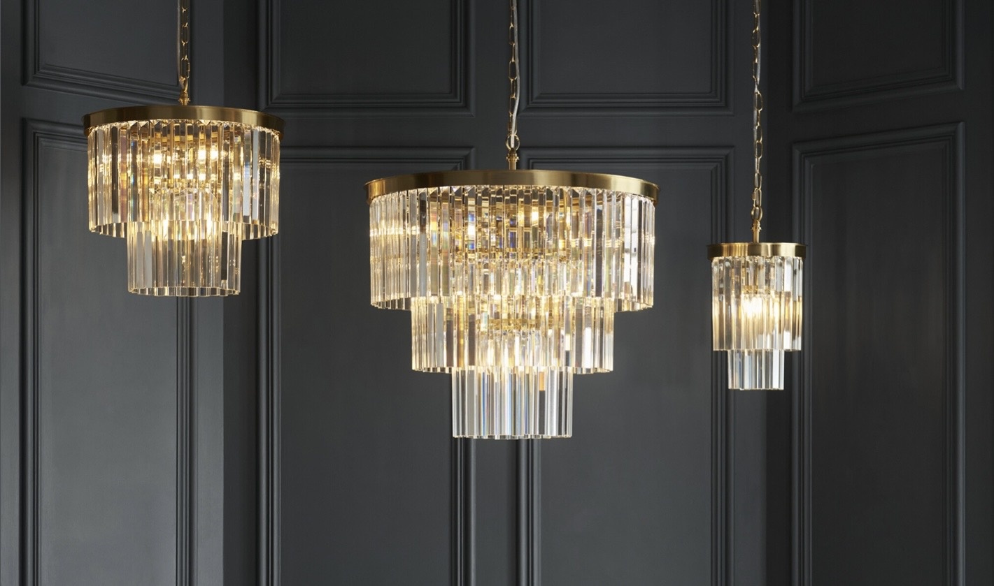 Lumara crystal chandelier