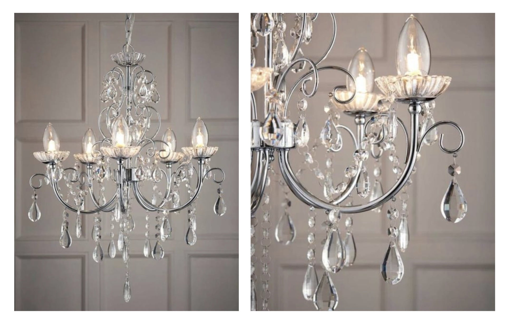 Tabby Bathroom Chandelier