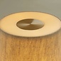 Noble Firefly - Rechargeable Cordless Table Lamp - Gold & Beige Linen