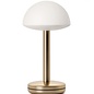 Noble Bug Rechargeable Cordless Table Lamp - Gold Frosted