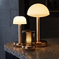 Noble Bug Rechargeable Cordless Table Lamp - Gold Frosted
