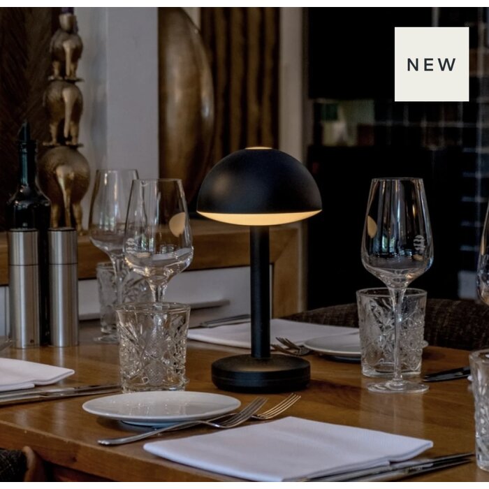 Noble Bug Rechargeable Cordless Table Lamp - Black