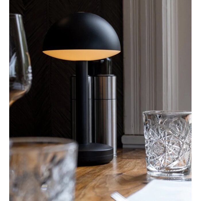 Noble Bug Rechargeable Cordless Table Lamp - Black