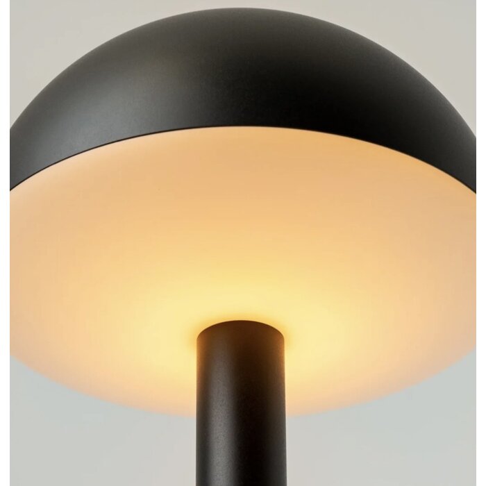 Noble Bug Rechargeable Cordless Table Lamp - Black