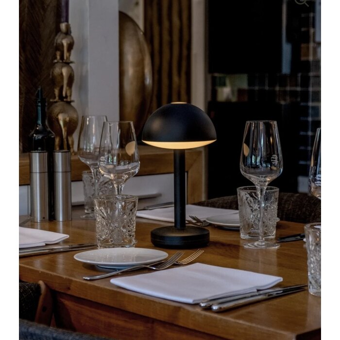 Noble Bug Rechargeable Cordless Table Lamp - Black