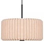 Westwood - Scandi Pendant Ceiling Light - Natural and Black