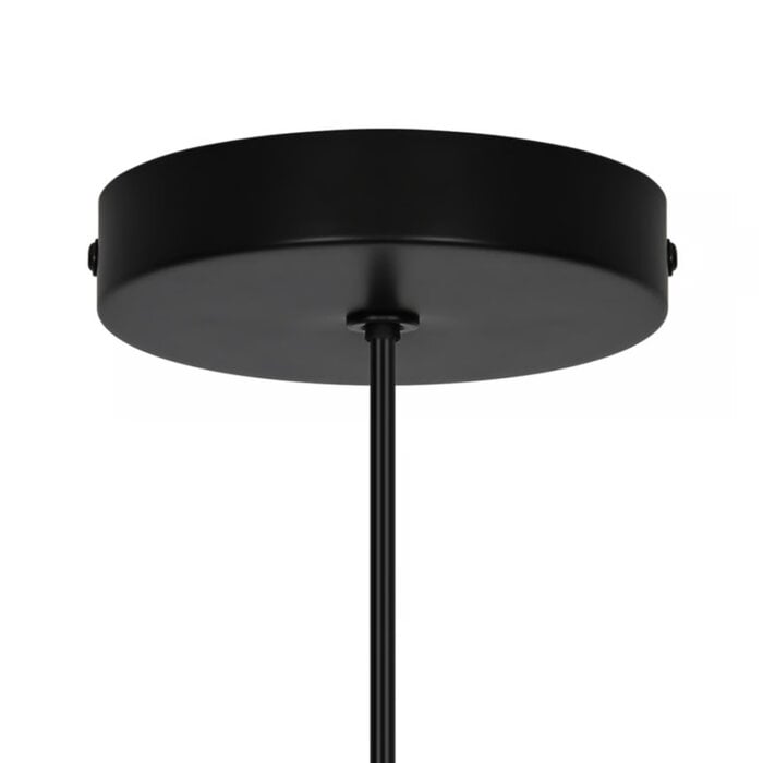 Westwood - Scandi Pendant Ceiling Light - Natural and Black
