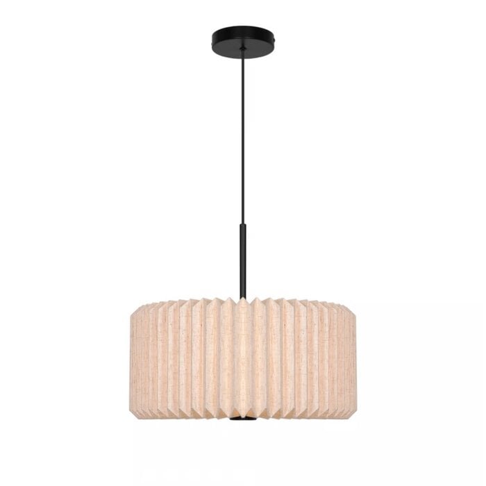 Westwood - Scandi Pendant Ceiling Light - Natural and Black