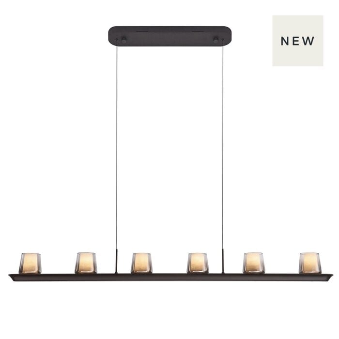 Alabast - 6 Light Bar Pendant
