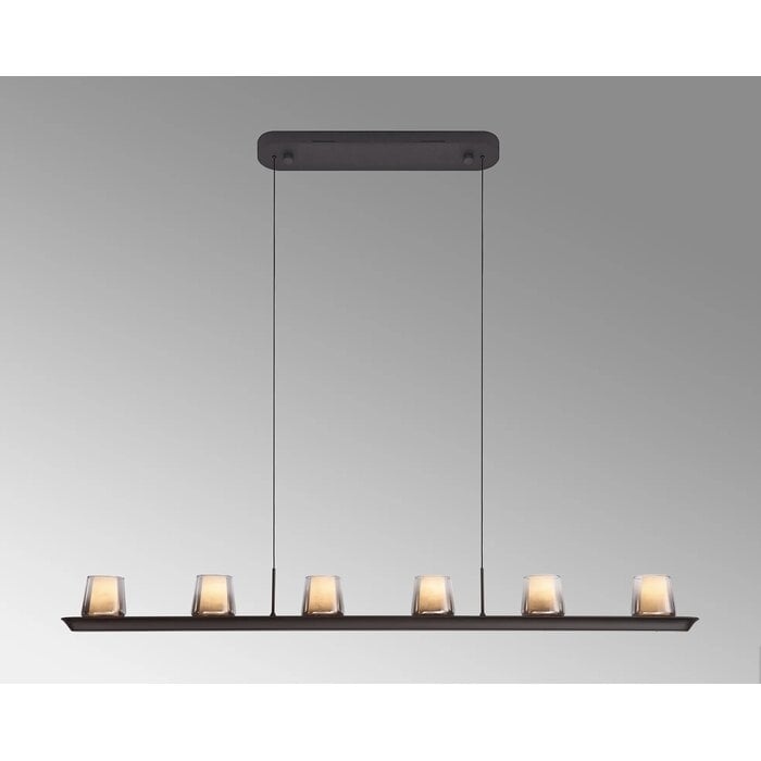 Alabast - 6 Light Bar Pendant