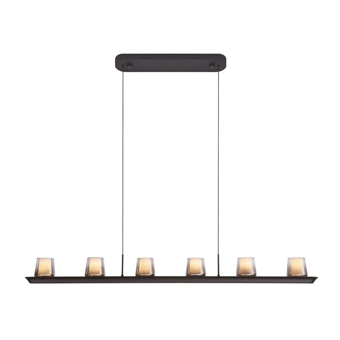 Alabast - 6 Light Bar Pendant