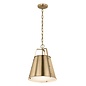 Etch - Medium Steel Ceiling Pendant - Champagne Bronze