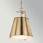 Etch - Medium Steel Ceiling Pendant - Champagne Bronze
