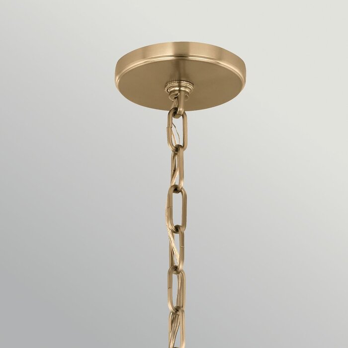 Etch - Medium Steel Ceiling Pendant - Champagne Bronze