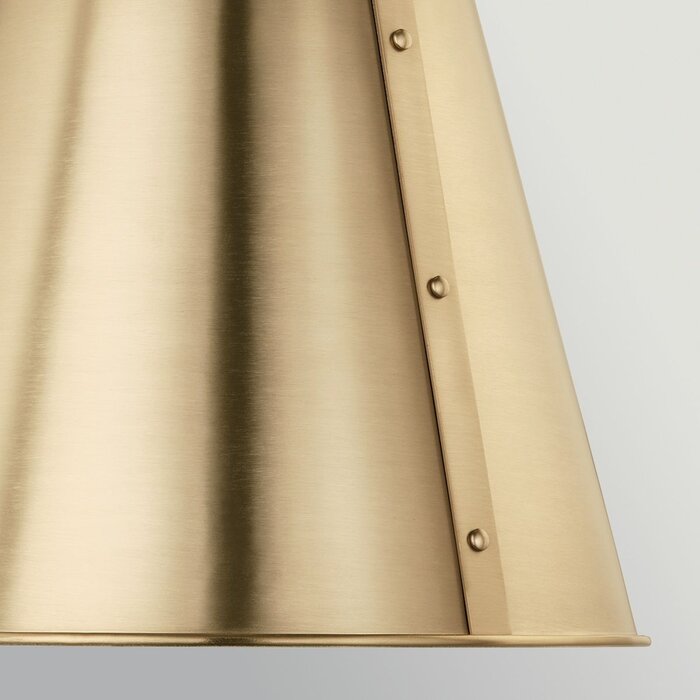 Etch - Medium Steel Ceiling Pendant - Champagne Bronze
