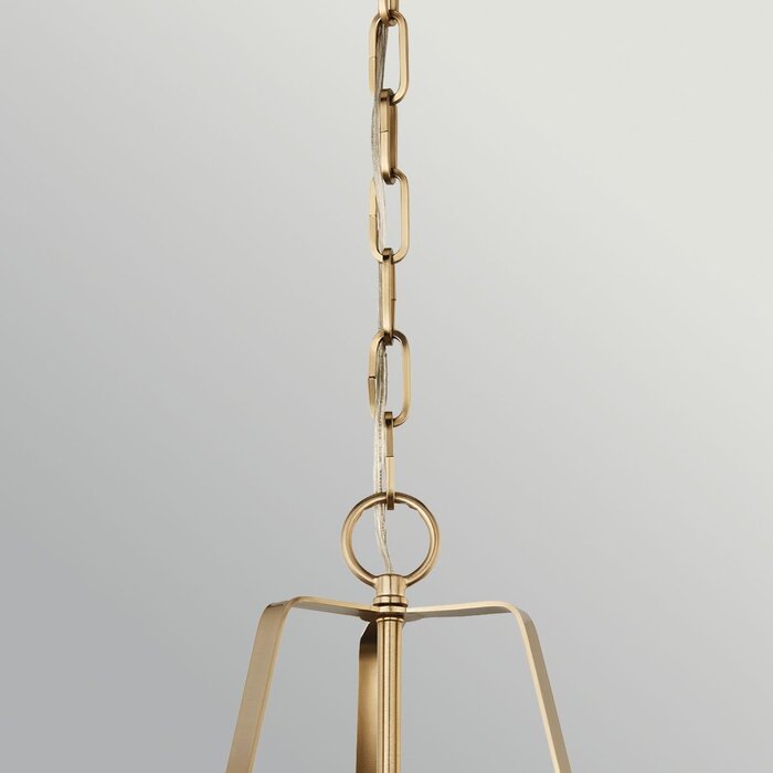 Etch - Medium Steel Ceiling Pendant - Champagne Bronze