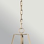 Etch - Large Steel Ceiling Pendant - Black with Champagne Bronze