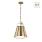 Etch - Medium Steel Ceiling Pendant - Champagne Bronze