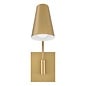 Ray - 1 Light Swing Arm Wall Light - Lacquered Brass