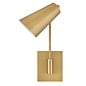 Ray - 1 Light Swing Arm Wall Light - Lacquered Brass