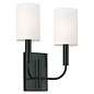 Bria - 2 Light Wall Light - Black