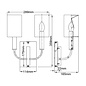 Bria - 2 Light Wall Light - Black