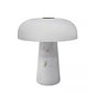 Glossy - Mini Rechargeable Portable Table Lamp - White