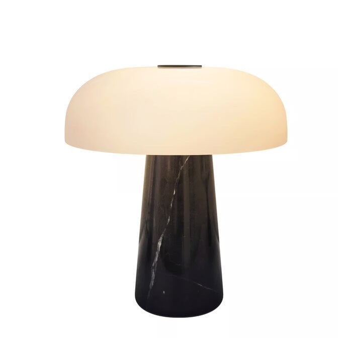 Glossy - Mini Rechargeable Portable Table Lamp - Black