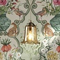 Ebba - Amber Glass and Antique Brass Pendant - David Hunt