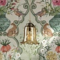 Ebba - Amber Glass and Antique Brass Pendant - David Hunt