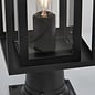 Nova - Outdoor Post Lamp Light - Satin Black