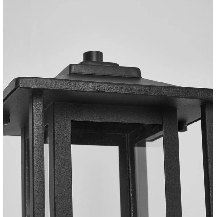 Nova - Outdoor Post Lamp Light - Satin Black