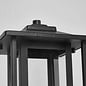 Nova - Outdoor Post Lamp Light - Satin Black