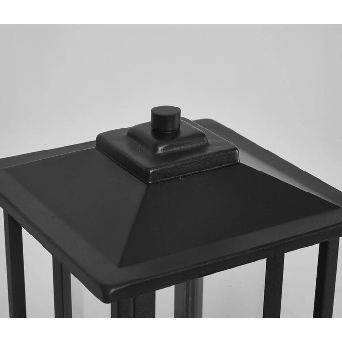 Nova - Outdoor Post Lamp Light - Satin Black