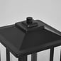 Nova - Outdoor Post Lamp Light - Satin Black